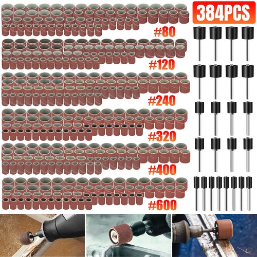 384 pieces sanding drum kit - 384,